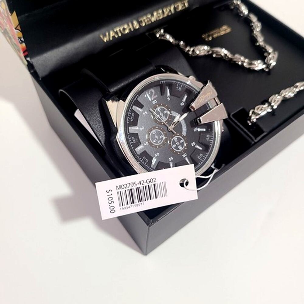 Ed Hardy Watch & Jewelry Gift Set New in Box MSRP $105